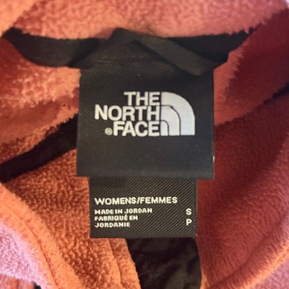 The North Face TKA Kataka 1/4 Zip Cropped Fleece Women's Sweater Faded Rose S - Picture 4 of 7